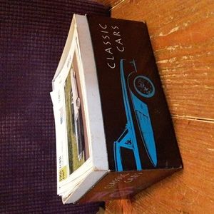 Huge stack of collector car cards